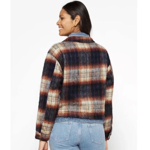 Allsaints ivy checked jacket - Picture 3 of 4